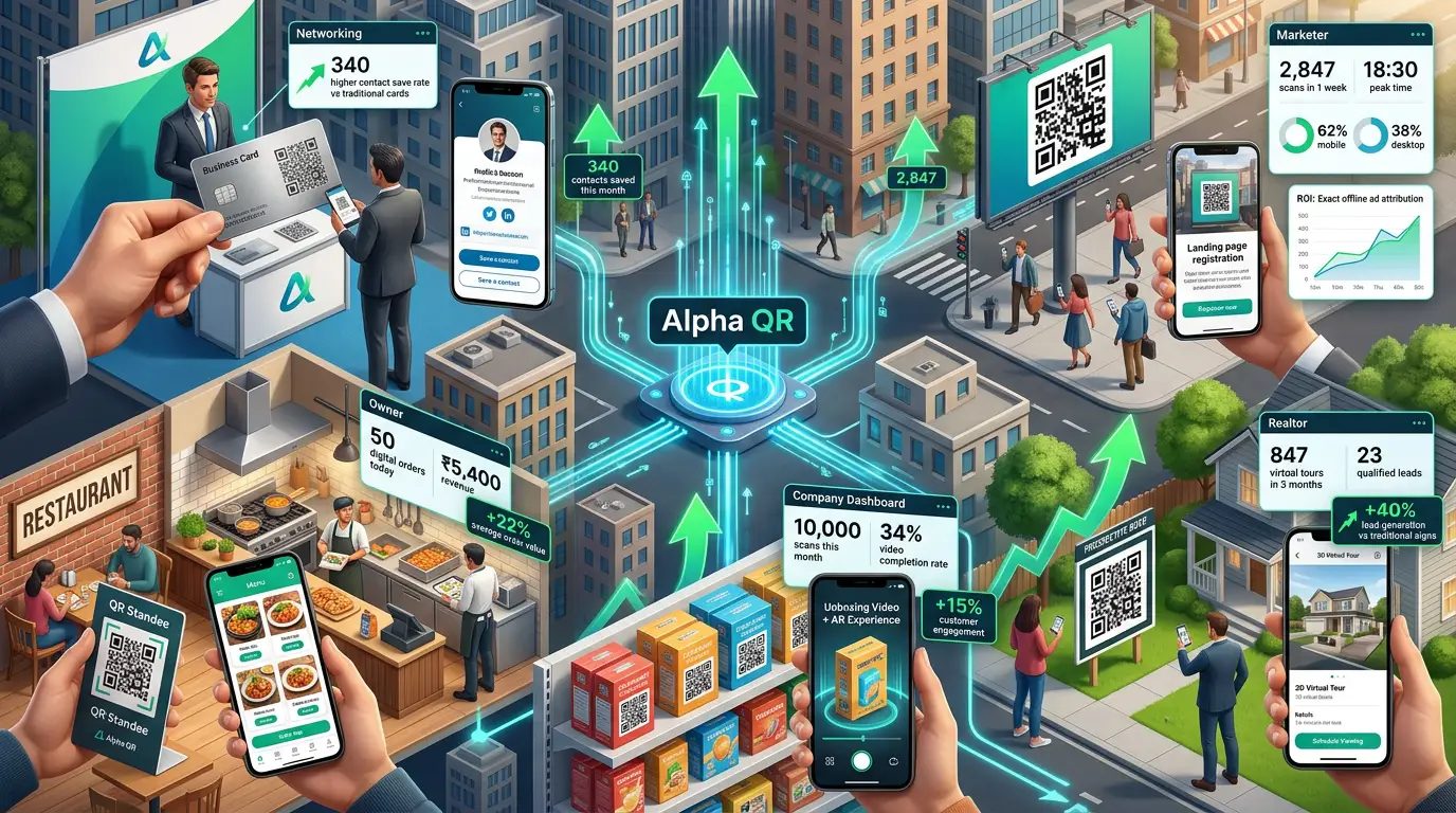 5 Innovative Ways to Use Alpha Qr for Rapid Business Growth across Networking, Retail, Dining, and Real Estate